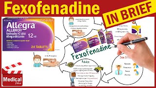 Fexofenadine 180 mg Allegra What is Fexofenadine Allegra Uses Dose Side Effects amp Precautions [upl. by Kolb545]