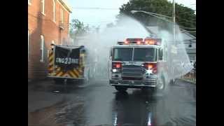 Volunteer Hose 2 West Haverstrawny Fire Department 23  1500 Wetdown part 1 of 2 [upl. by Immaj]