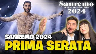 SANREMO 2024 PRIMA SERATA INTEGRALE LOREDANA BERTE PRIMA  TONY IPANTS amp JESUISIL [upl. by Fabe447]