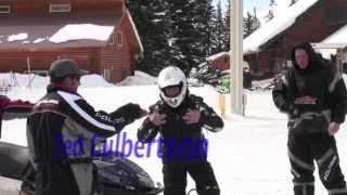 Snowmobile Freestyle Jump and BackflipWinter XGames 12 [upl. by Sudoeht]