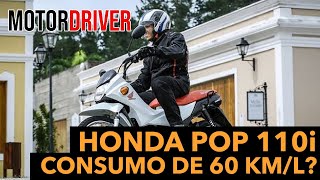 Honda Pop 110i  60 kml Comigo não Mas tem explicação [upl. by Lleval]