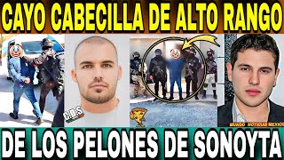 DETIENEN a el “KIKI” ALTO MANDO de los PELONES de SONOYTA en Caborca Sonora [upl. by Ris]