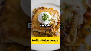 Hollandaise sauce making for egg Benedict  viral video 🤮 [upl. by Malkin]