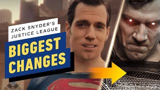 Justice League Snyder Cut All Differences From the Theatrical Version [upl. by Giorgio]