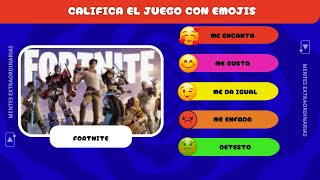 ¡Calificamos 40 Videojuegos Populares Solo con Emoticonos 😱🎮🔥quot [upl. by Derayne]