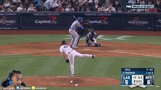 FlightReacts To Dodgers vs Yankees World Series Game 5 Highlights 103024 [upl. by Akerahs883]