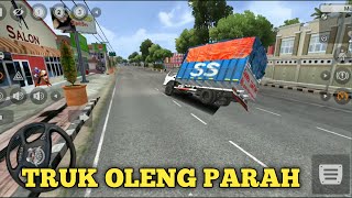 NKR HEREX GAYORAN SUSPENSI REAL DEPAN BELAKANG  TRUK OLENG PARAH  MOD BUSSID [upl. by Ikkela595]