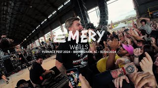 Emery  Walls Live at Furnace Fest 2024 [upl. by Annahsed]