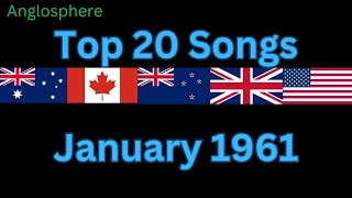 Anglosphere Top 20 January 1961 [upl. by Villada]