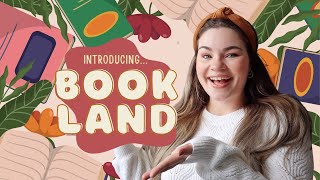 Im starting a BOOK CLUB amp a PODCAST Introducing BOOKLAND a community for readers 💜 [upl. by Eugenle]