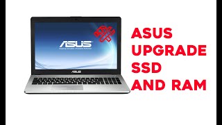 Asus Notebook n56v disassembly upgrade ram and SSD  FIX [upl. by Tatianas]