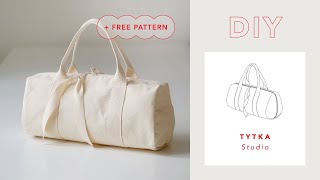 FREE PATTERN  How to SEW a Toiletry Bag With Handles  TYTKA Studio [upl. by Mcquoid]