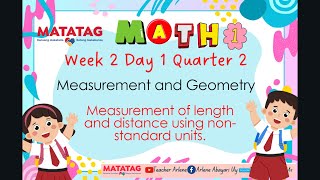 Math 1 Week 2 Day 1 Quarter 2 Measurement and GeometryMatatag [upl. by Eliott856]