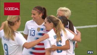 USWNT vs Mexico April 5 2018 [upl. by Ynor812]