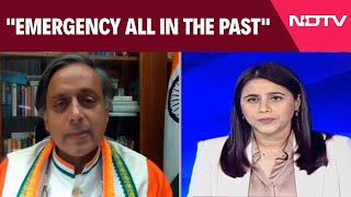 Shashi Tharoor quotEmergency May Have Been Undemocratic Wasnt Unconstitutionalquot [upl. by Damales]