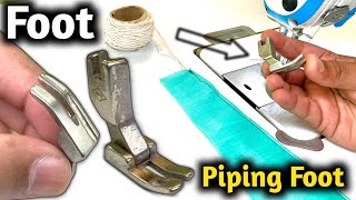 Industrial सिलाई मशीन का पाइपिंग वाला दाब  industrial sewing machine piping foot [upl. by Millan]