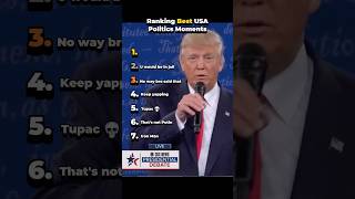 Ranking Best USA Politics Moments 🦅 shorts [upl. by Atteuqihc]