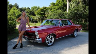 1965 Pontiac GTO V8 Manual PHS Docs wwwmusclecarsforsaleinccom SOLD 2394051970 Tom [upl. by Rihana]