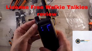 Motorola Talkabout T82 Extreme Walkie Talkies Review Two Way Radio License Free Radio PMR446 [upl. by Karmen]