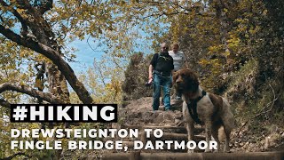 Hiking from Drewsteignton to Fingle Bridge on Dartmoor [upl. by Kemppe17]