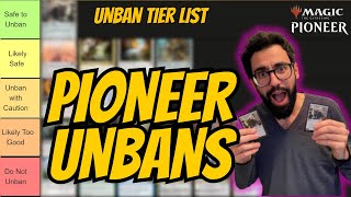 MTG Pioneer Unbans Coming December 4  MTG Tier List [upl. by Arac150]