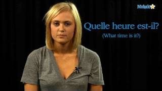 How to Ask For The Time in French [upl. by Orna]