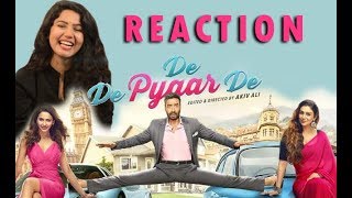 De De Pyaar De  Official Trailer  Ajay Devgn Tabu Reaction  Pooja rathi CuteBox [upl. by Asilrahc]