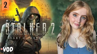 STALKER 2  Heart of Chornobyl Pt 2  First Time Playing  VOD  Krysttl [upl. by Sulohcin]