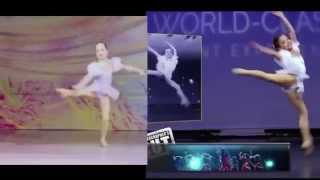 Mackenzie and Maddie Ziegler  FULL and COMPLETE Cry solo side by side [upl. by Siraf]