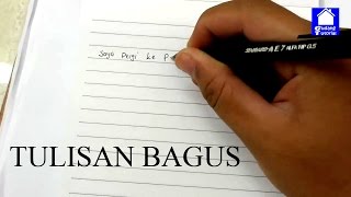 Cara Merubah Tulisan Jelek Jadi Bagus [upl. by Esiouqrut]