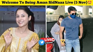 5 Nov 4 YEARS to SidNaaz Punjab Diaries 💕💕 Being Aman SidNaaz Fans Live 💫 [upl. by Munster]