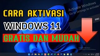 TUTORIAL CARA AKTIVASI WINDOWS MUDAH DAN CEPAT [upl. by Brasca]