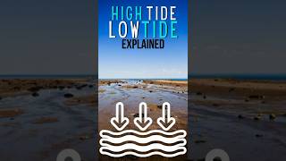 High Tide And Low Tide Explained shorts [upl. by Kimitri]