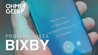 Bixby vs Siri primera vista al asistente de voz de Samsung en español [upl. by Anehsak379]