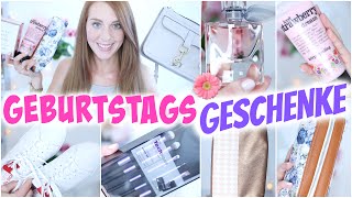 MEINE GEBURTSTAGSGESCHENKE 2015  ADIDAS SCHUHE DM ETUI LANCOME REBECCA MINKOFF  LaurenCocoXO [upl. by Arratoon]