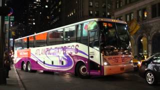 20052006 Vanhool C2045 639 On The x23  42nd Street amp 5th Avenue  Atlantic Express [upl. by Aisayt]