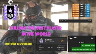 PLAYING AND KILLING THE NUMBER ON PLAYER IN THE WORLD  Rainbow Six Siege  Ember Rise [upl. by Edras]