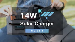 CHOETECH 14W Solar Panel Phone Charger [upl. by Nivrek]