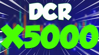 HERES WHY DCR WILL X5000 BY 2023  DECRED PRICE PREDICTION amp UPDATES [upl. by Aryajay]