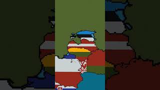 Building the Baltics in 3 Scales baltics baltic maps flags minecraft [upl. by Armillda970]