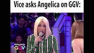 VICE ASKS ANGELICA PANGANIBAN ON GGV [upl. by Nomyt]