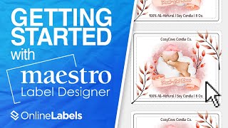 Getting Started with Maestro Label Designer  OnlineLabels [upl. by Tyrrell]