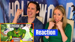 Dragon Ball Z Abridged Episode 48 Reaction [upl. by Aleakcim61]