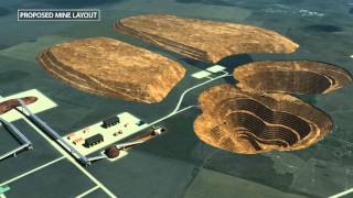 Mining Iron Ore Technical 3D Animation  IR PR Presentation Kostanay Kazakhstan KazaX Minerals Inc [upl. by Khosrow653]