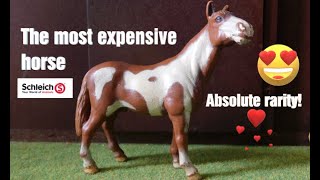 A Great Rarity Schleich horse Super Pinto 132411 Unboxing amp Review [upl. by Reddy]