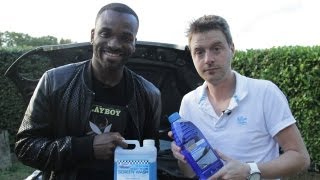 Darren Bent Tops Up His Screen Wash [upl. by Haggi176]