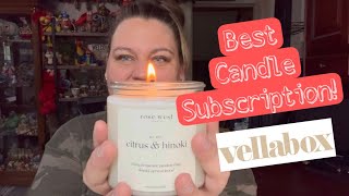 Best Candle Subscription Box Unboxing VELLABOX May 2024 [upl. by Nibot293]