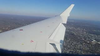 American Airlines Bombardier CRJ700 Landing White Plains Westchester County Airport HPN NY CRJ 700 [upl. by Alraep]