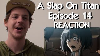 A SLAP ON TITAN 14 The People vs Eren Jaeger REACTION [upl. by Alioz]