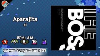 OpenTaiko太鼓さん次郎创作谱面 Aparajita  xi WE ARE THE BOSS [upl. by Morie]